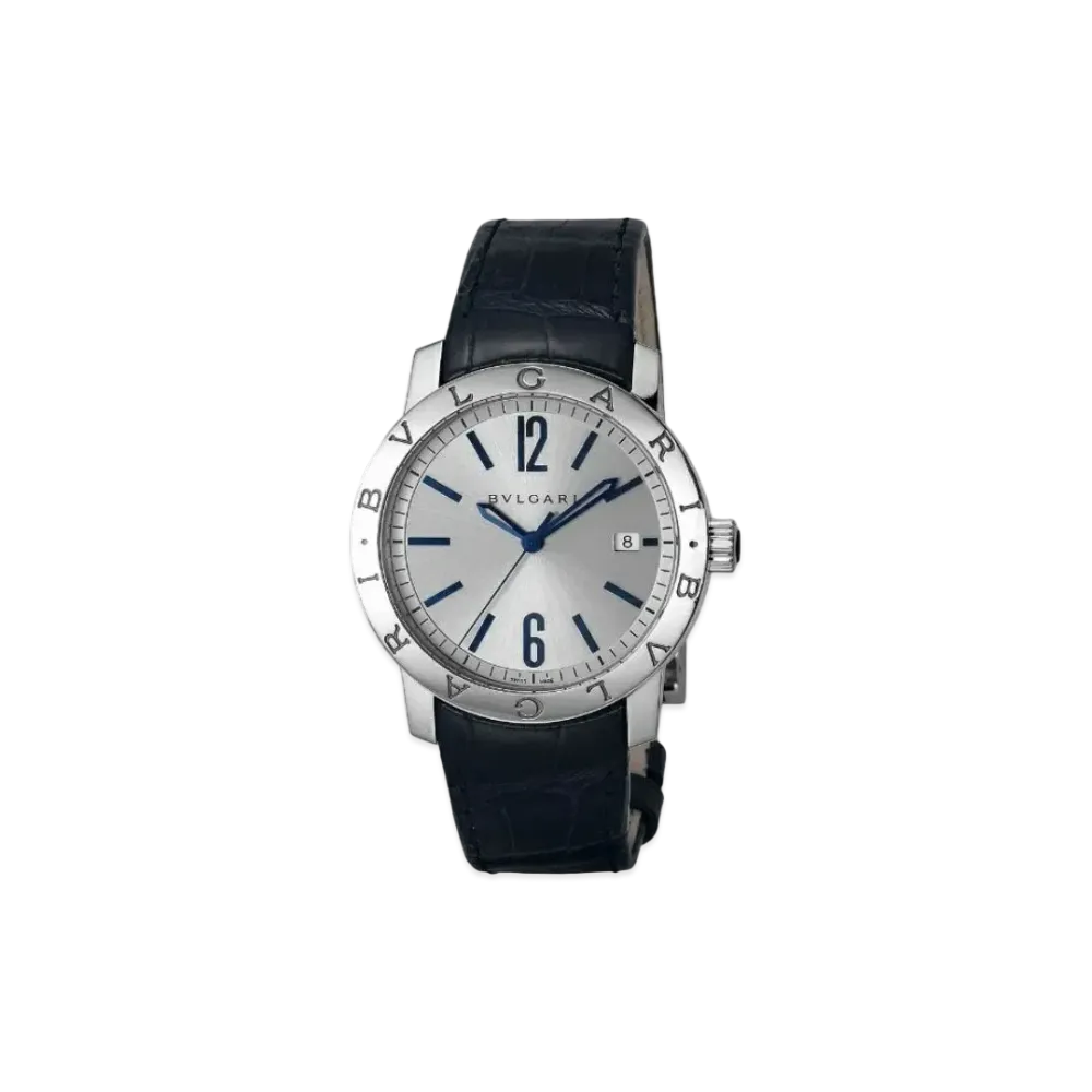 BVLGARI Bvlgari Bvlgari "Silver/Stainless Steel/Black"