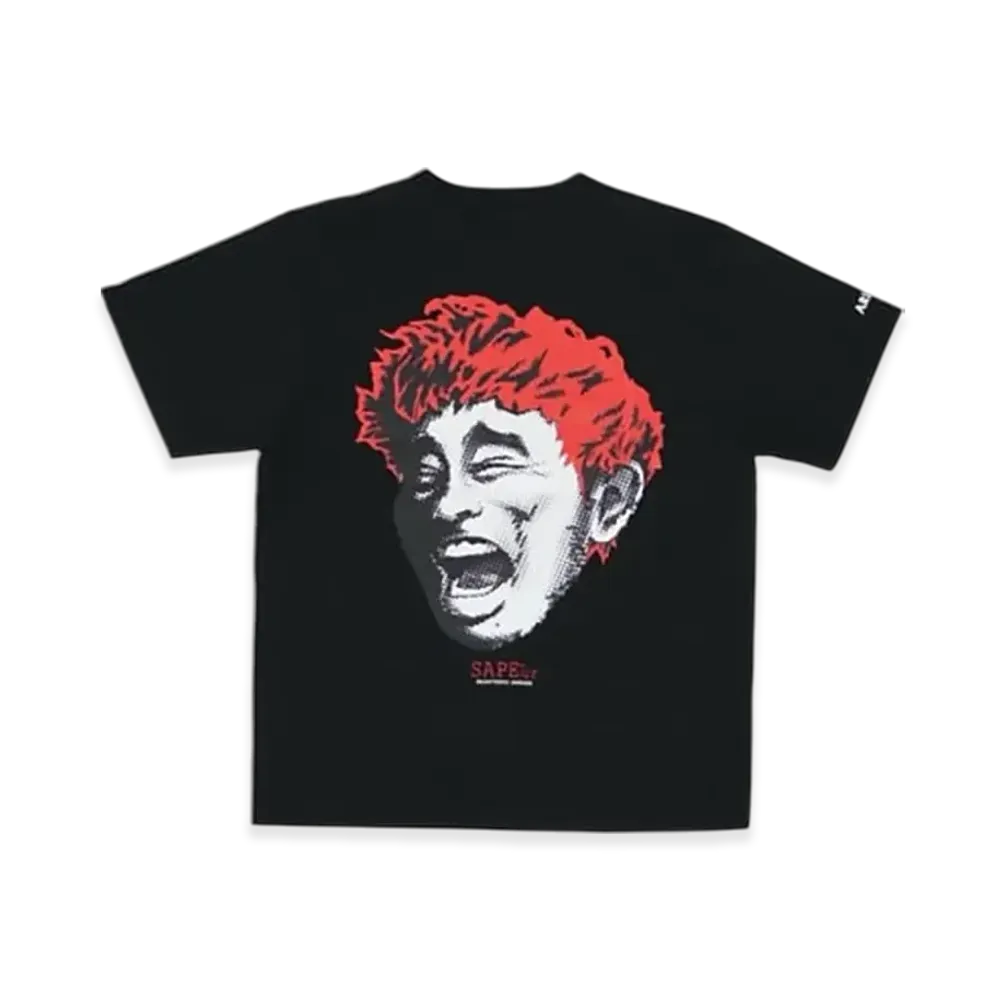 SAPEur x MASATOSHI HAMADA Youth Legend Smile Head S/S Tee "Black"