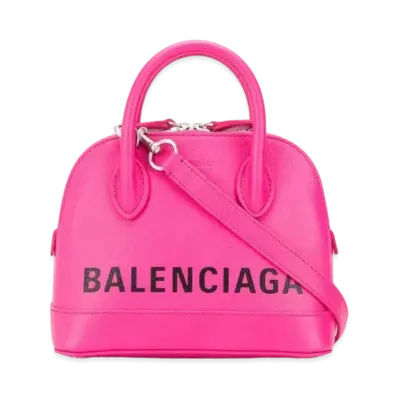 BALENCIAGA Leather Handbag "Pink"