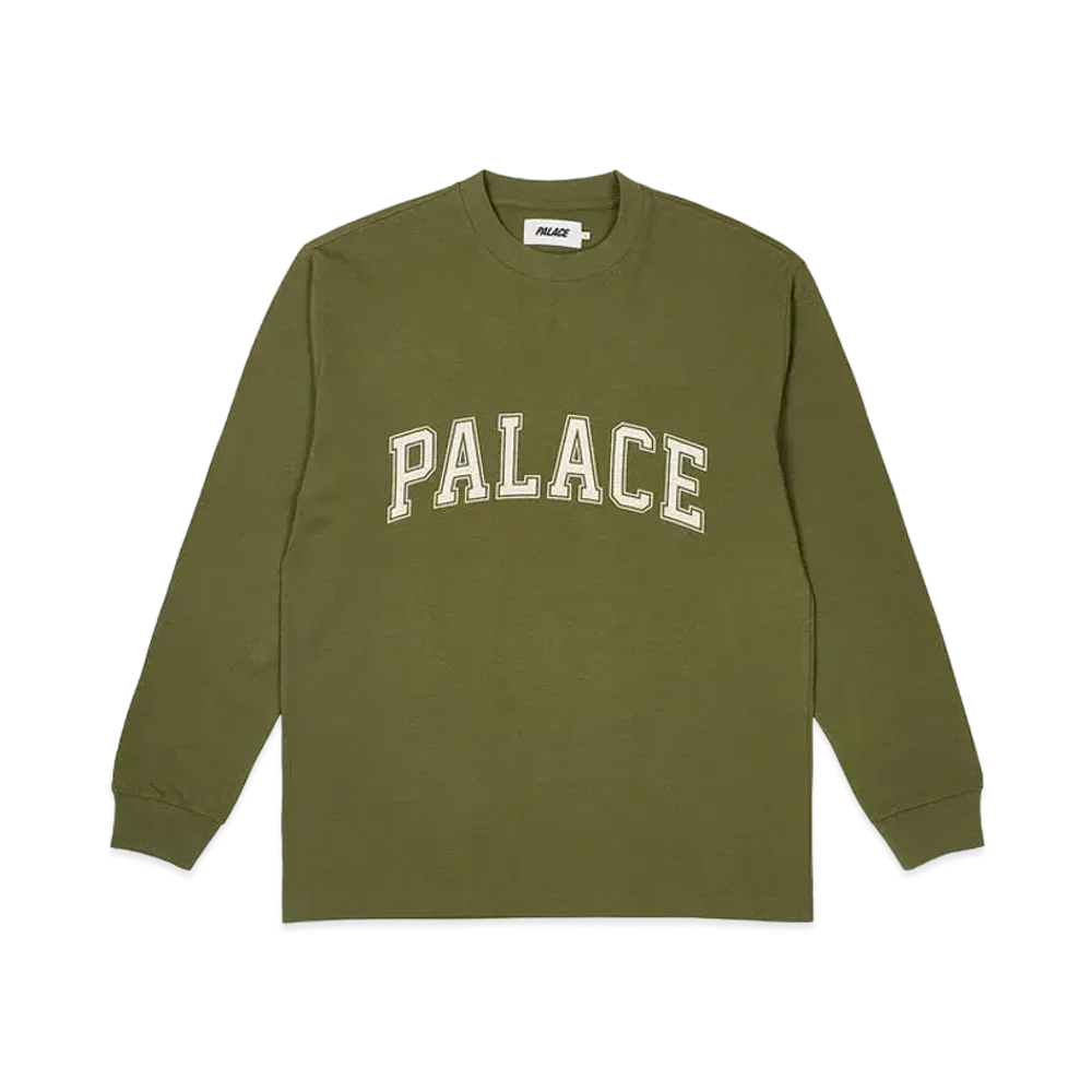 PALACE Crack Me Up Longsleeve "The Deep Green"