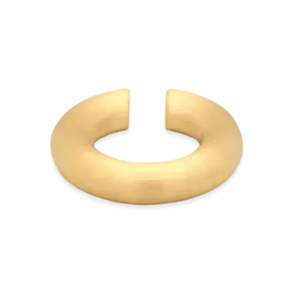TOMWOOD Chunky Ear Cuff M "Satin Gold"