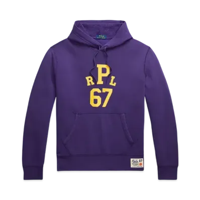 Polo Ralph Lauren Logo Fleece Hoodie "Purple"