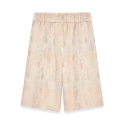 DRIES VAN NOTEN Women's Jacquard Shorts "Pink"