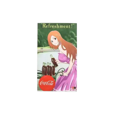 atmos x COCACOLA x BLEACH Poster Inoue Orihime "Black"