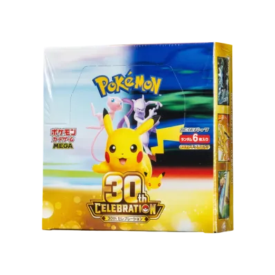 ポケモンカードゲームMEGA 拡張パック「30th CELEBRATION」ボックス