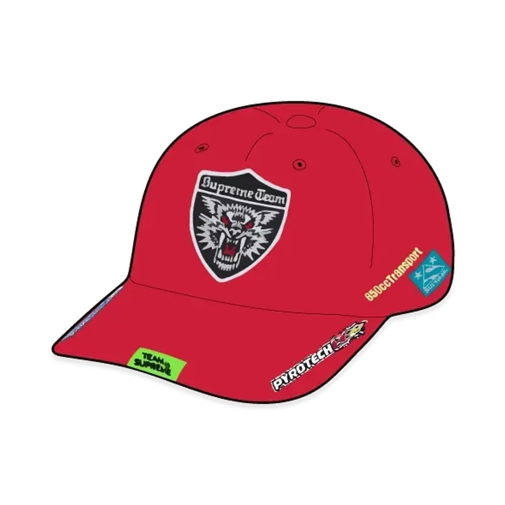 Supreme Racing Team 6-Panel "Red"