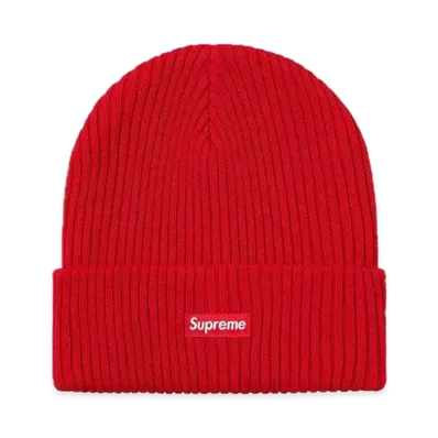 Supreme Wide Rib Beanie "Red"