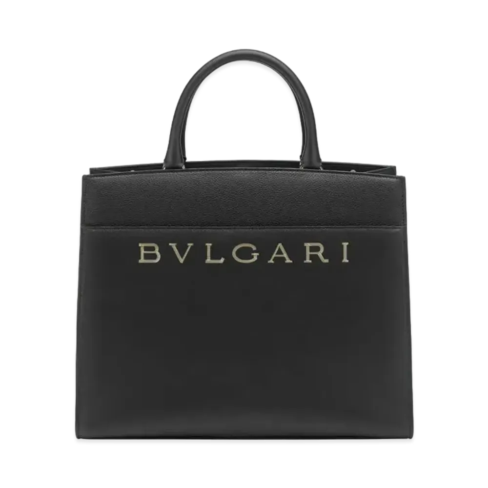 BVLGARI Logo Tote "Black"