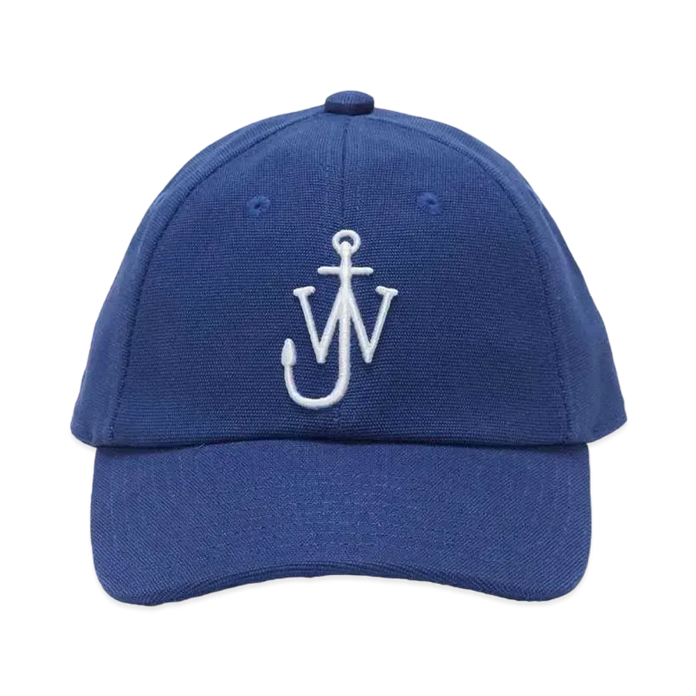JW ANDERSON Baseball Cap With Anchor Logo "Sky Blue"
