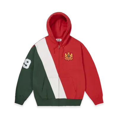 PALACE Established Zip Hood "Red"