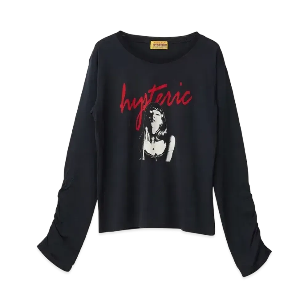 HYSTERIC GLAMOUR Unlimited Girl T-Shirt "Black"