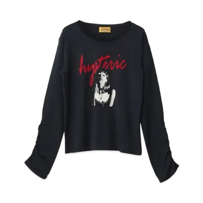 HYSTERIC GLAMOUR Unlimited Girl T-Shirt "Black"