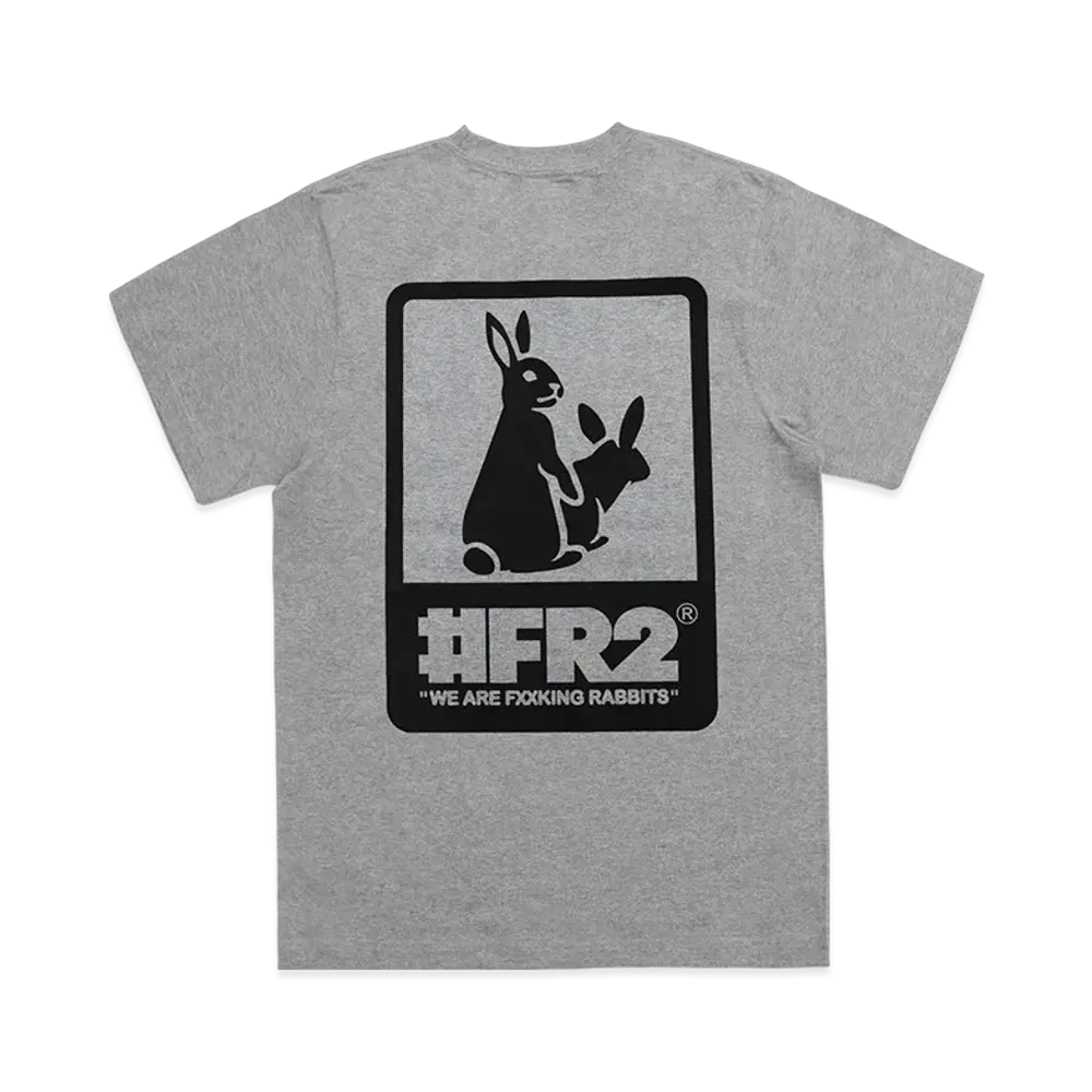 FR2 Fxxking Rabbits Board T-Shirt "Gray"