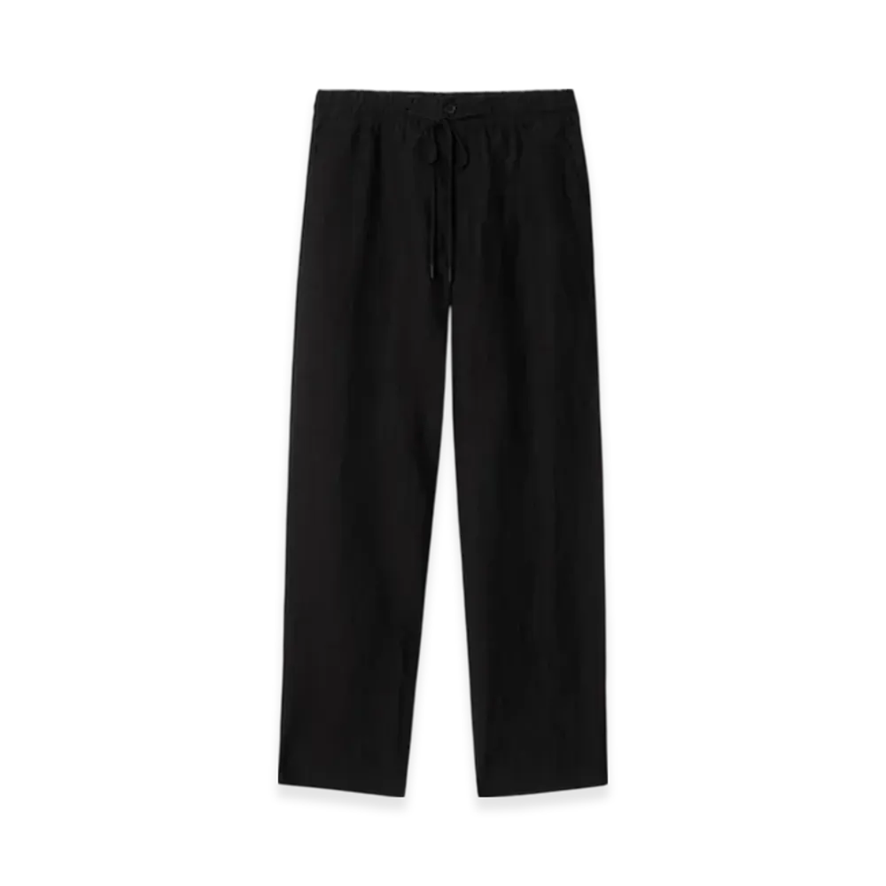 Burberry Linen Trousers "Black"