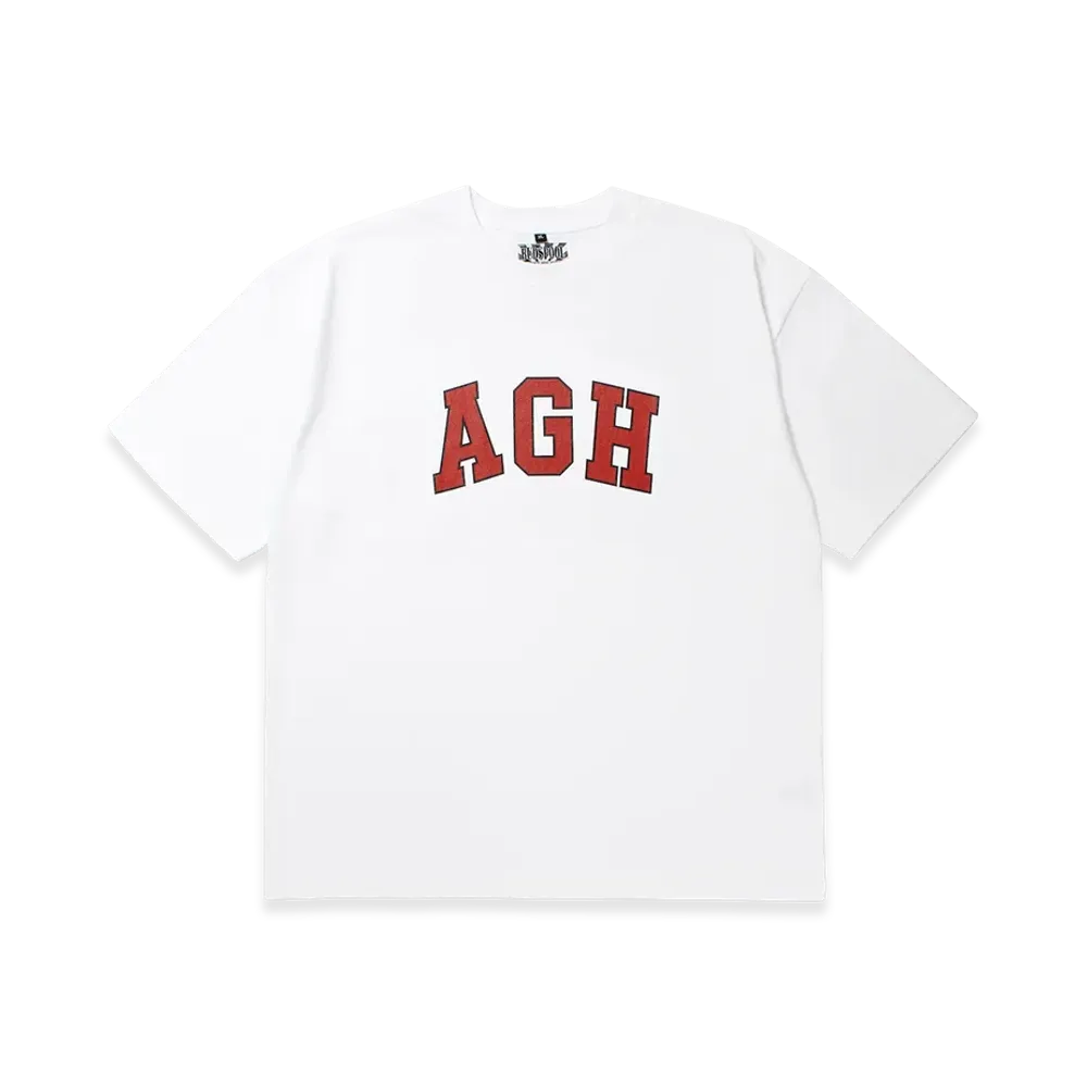 APHRODITEGANG AGH Logo S/S Tee "Burgundy"