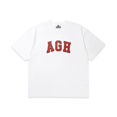 APHRODITEGANG AGH Logo S/S Tee "Burgundy"