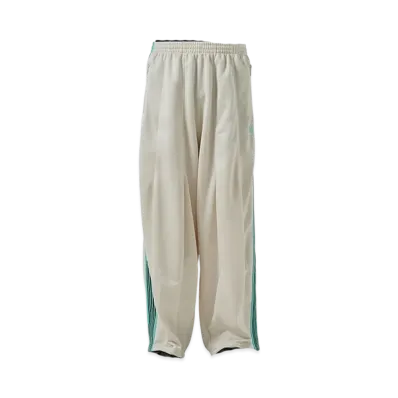 NEEDLES x STUDIOUS Exclusive H.D. Track Pant - Poly Smooth "Ecru"