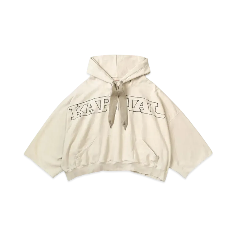 KAPITAL Fleece Devil Hood Hoodie "Kinari"