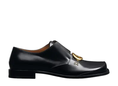 Dior D de Dior Derby Shoe Brushed Calfskin "Black"