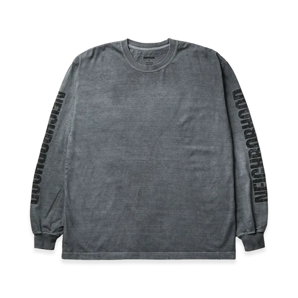 NEIGHBORHOOD NH . Tee LS-3 "Gray"