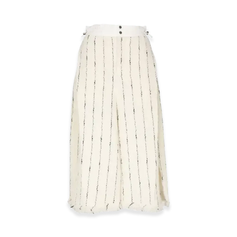 sacai Tweed Skirt "Off White"