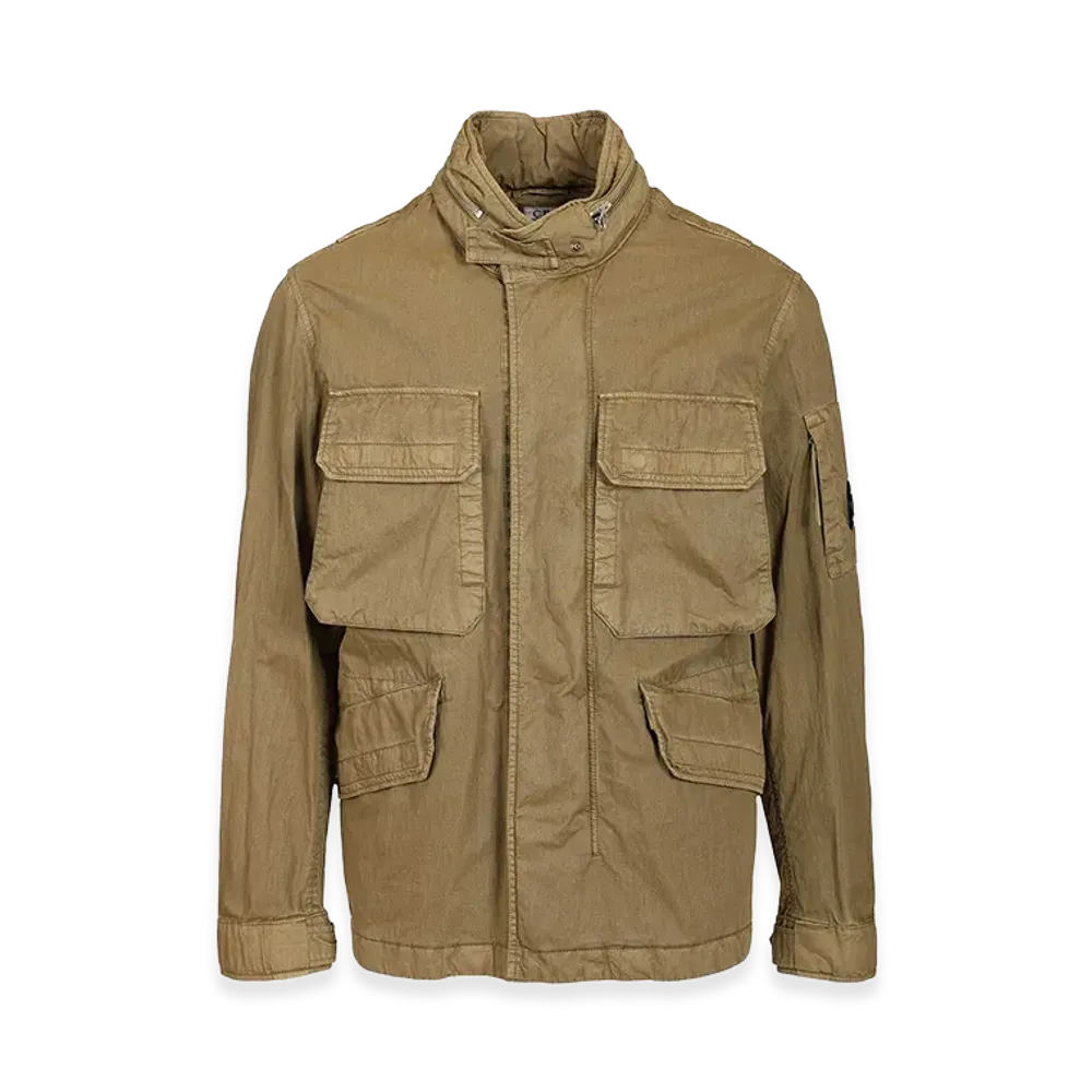 C.P. Company 50 Threads Wax Field Jacket "Brown"