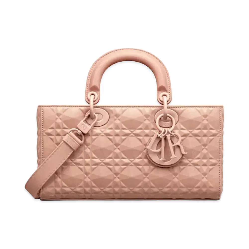 Dior Lady D-Joy Bag Cannage Calfskin "Pink"