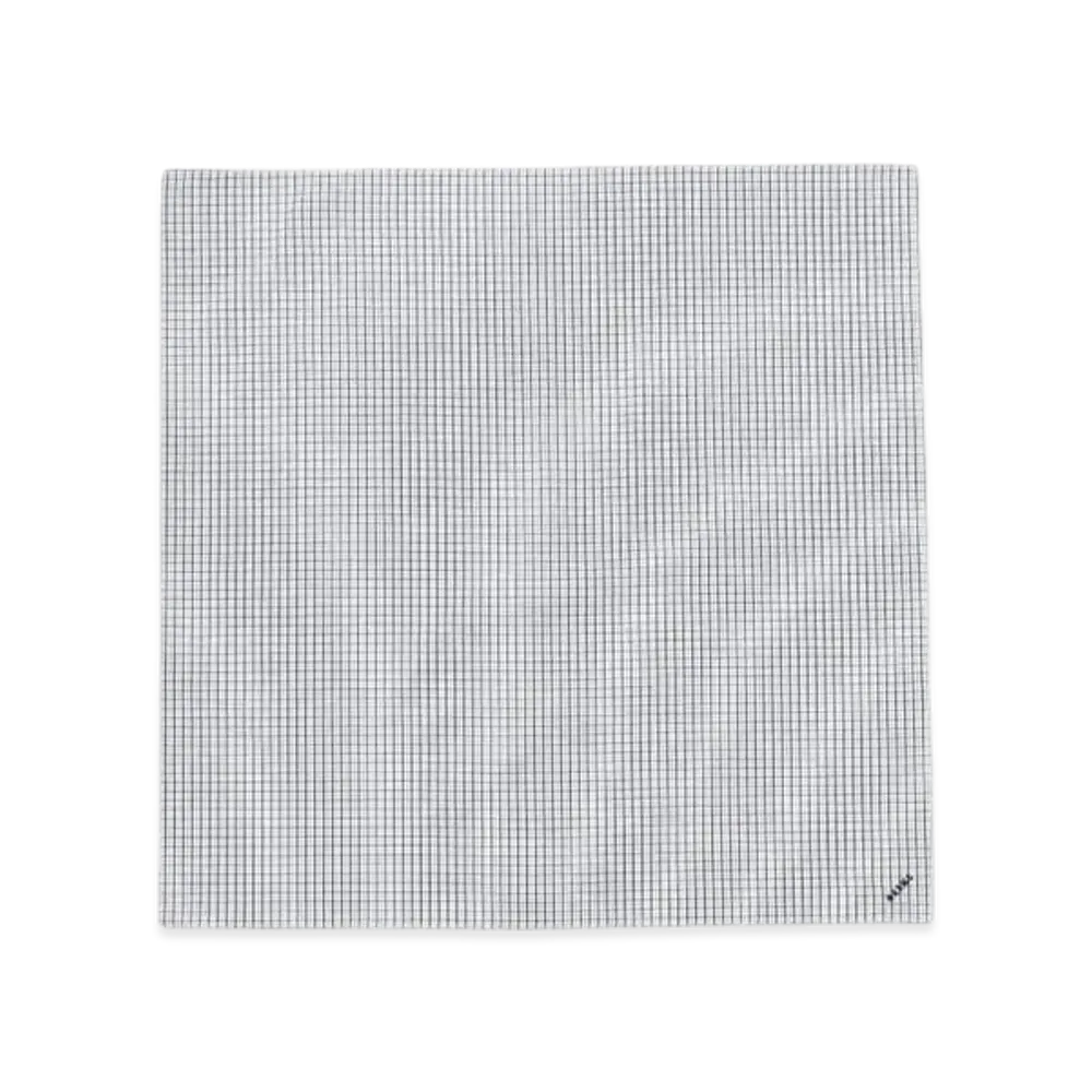 BEAMS Poplin Handkerchief "White"