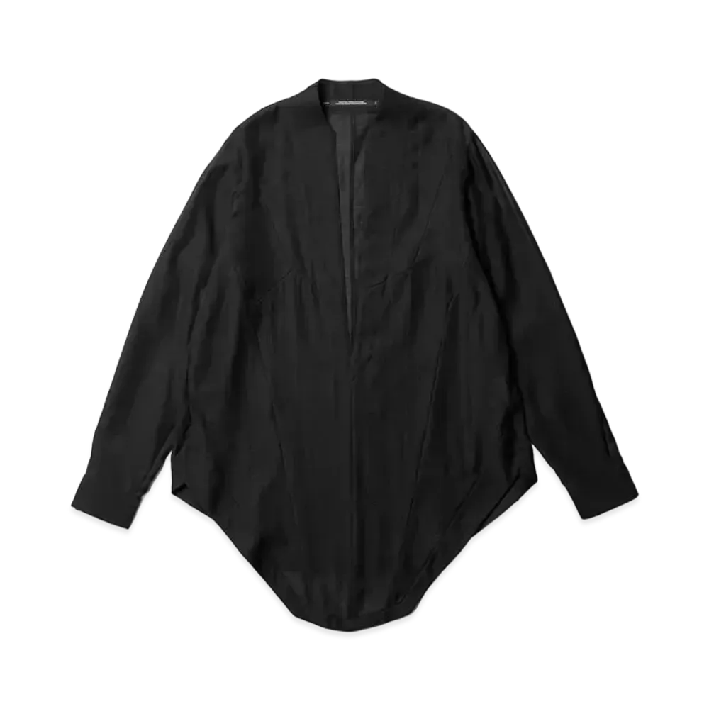 JULIUS Edge Neck Pullover Shirt "Black"