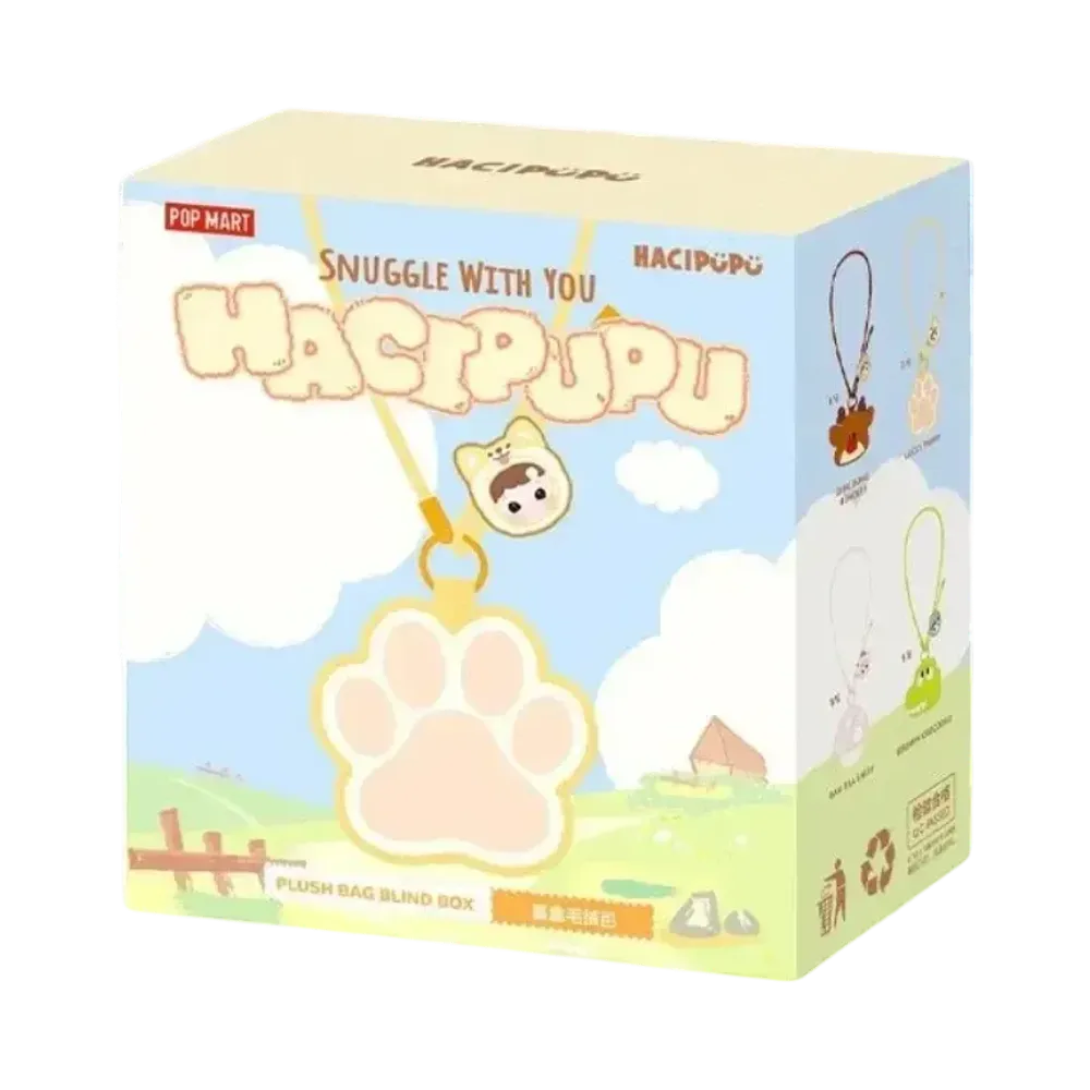 POP MART HACIPUPU Snuggle With You Series Plush Bag [Piece]