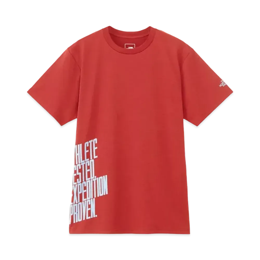 The North Face Short Sleeve TNF Message Tee (Men's) "Iron Red"