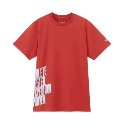The North Face Short Sleeve TNF Message Tee (Men's) "Iron Red"