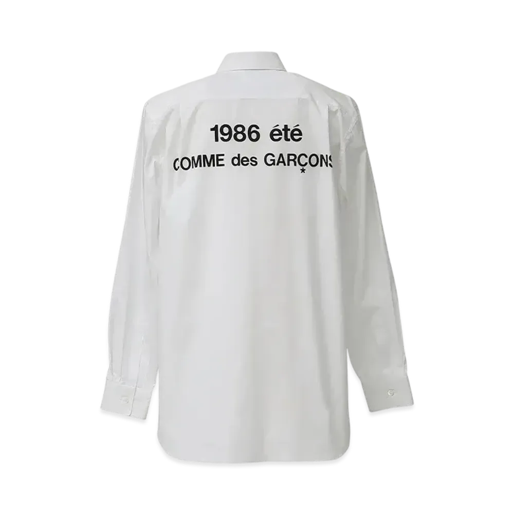 COMME des GARCONS CDG 1986 Comme Des Garcons Archive Shirt "White"