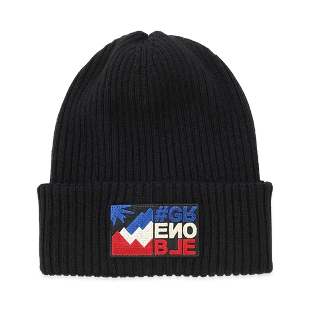 Moncler Grenoble Beanie Knit Cap "Black"