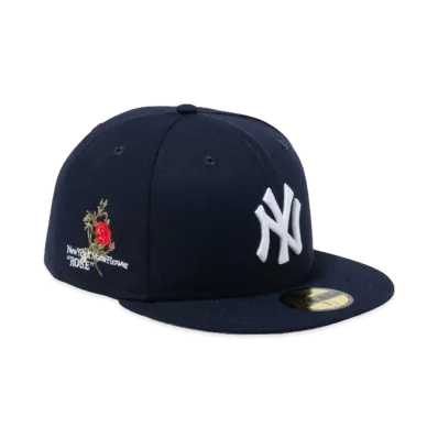 NEW ERA 59Fifty MLB State Flowers New York Yankees "Navy"