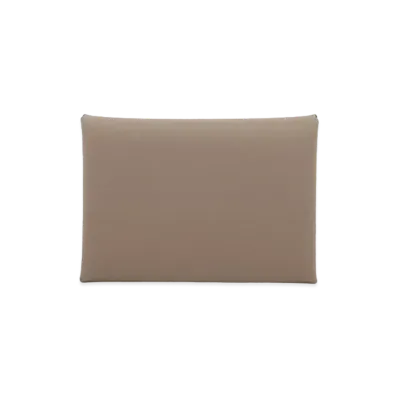 Hermes Calvi Duo Veau Epsom "Etoupe/Silver"