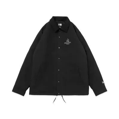 NEW ERA x TAKAHIROMIYASHITATheSoloist. Wool Coach Jacket SS24 "Black"