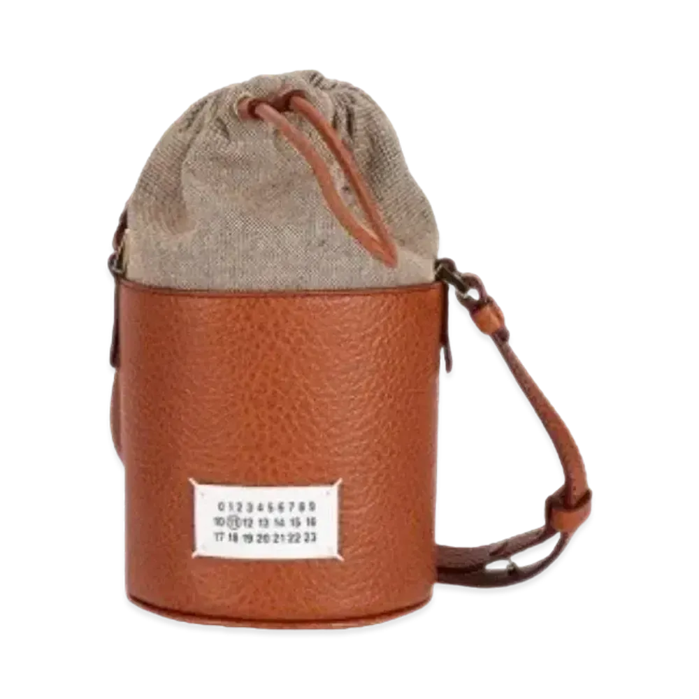 Maison Margiela 5AC Mini Bucket Bag "Brown"