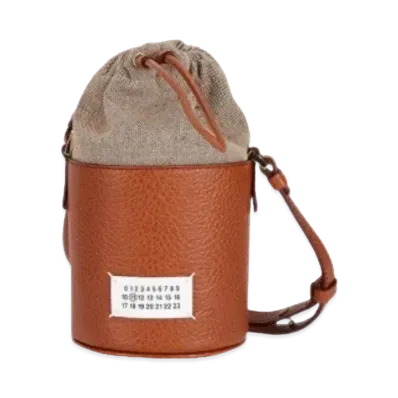 Maison Margiela 5AC Mini Bucket Bag "Brown"