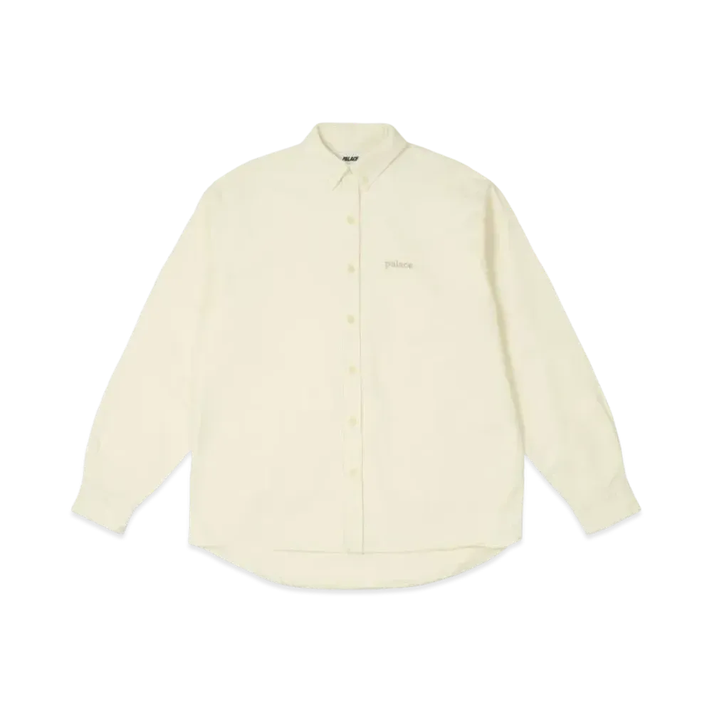 PALACE Oxford Shirt "Soft White"