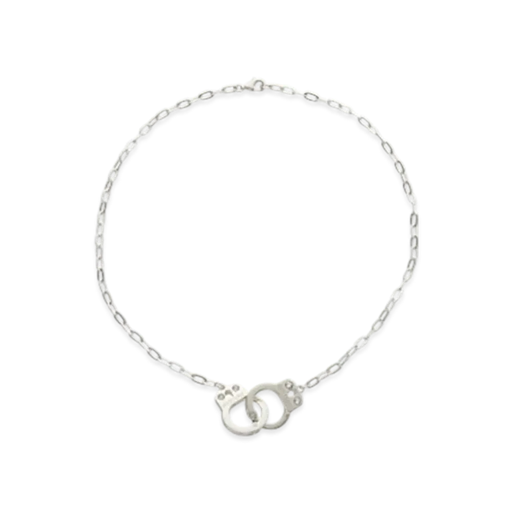 HYSTERIC GLAMOUR Handcuffs Necklace "Silver"