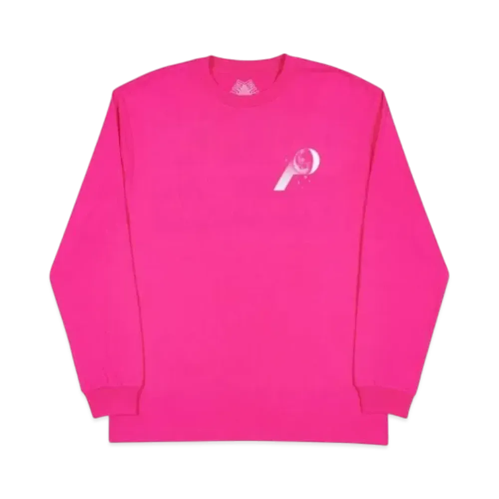 PALACE P-Moon Longsleeve "Pink"