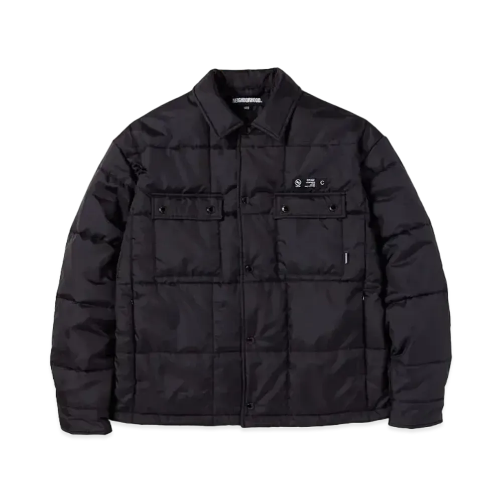 NEIGHBORHOOD Puff SH LS . PE "Black"