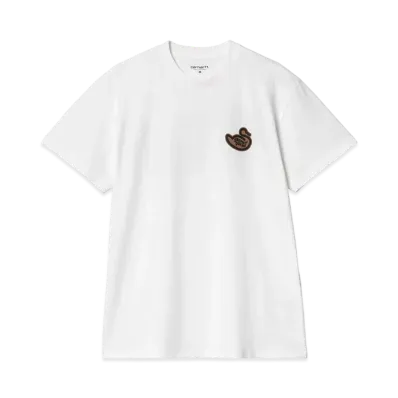 Carhartt WIP S/S Brown Ducks T-Shirt "White"