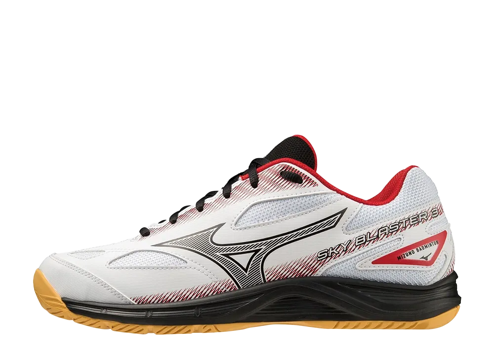 Mizuno Sky Blaster 3 "White/Black/Red"