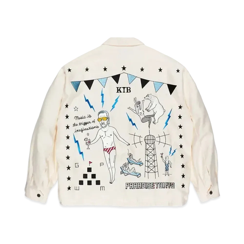 WACKO MARIA World Peace Project Vietnam Jacket "Off White"