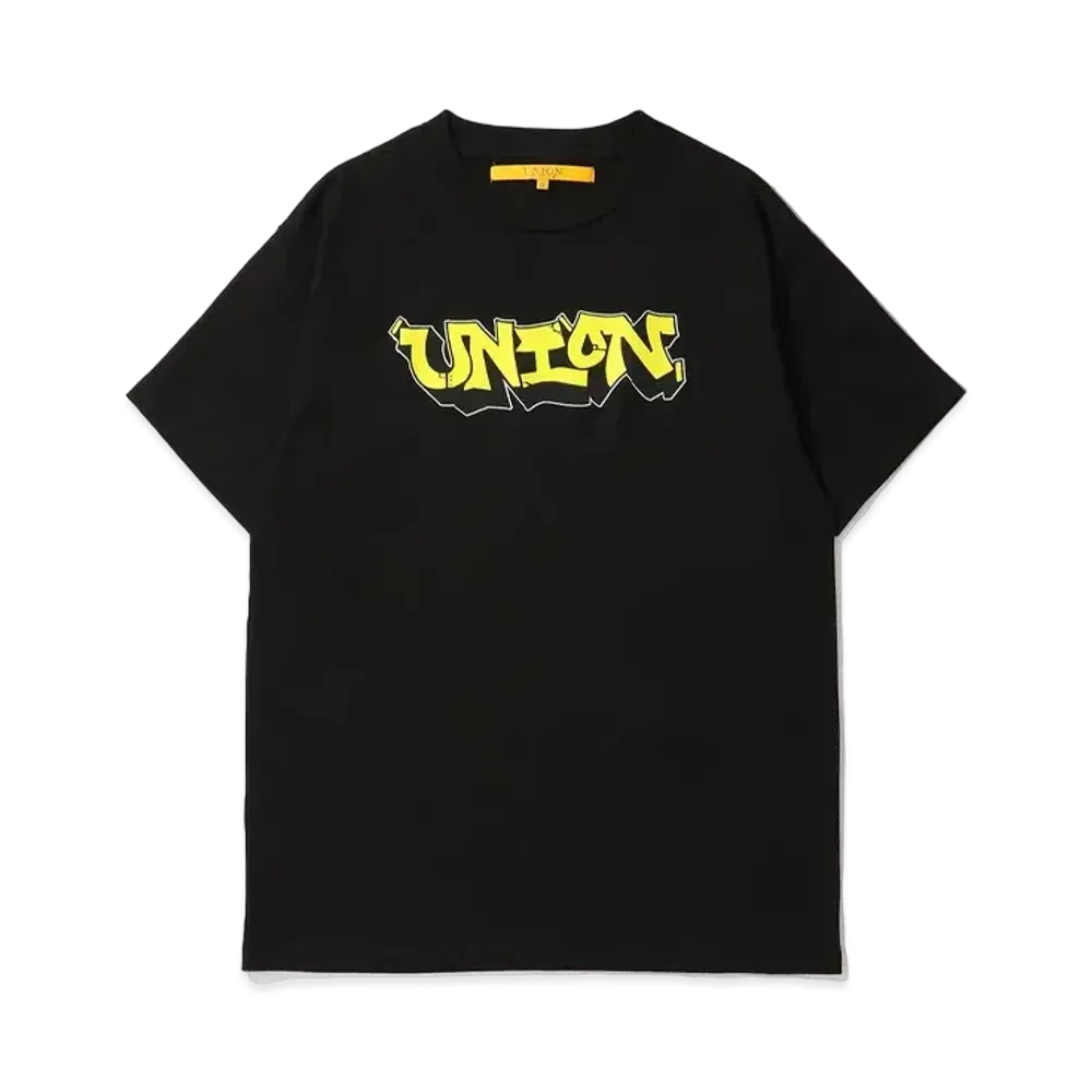 UNION Funk Letter Tee "True Black"