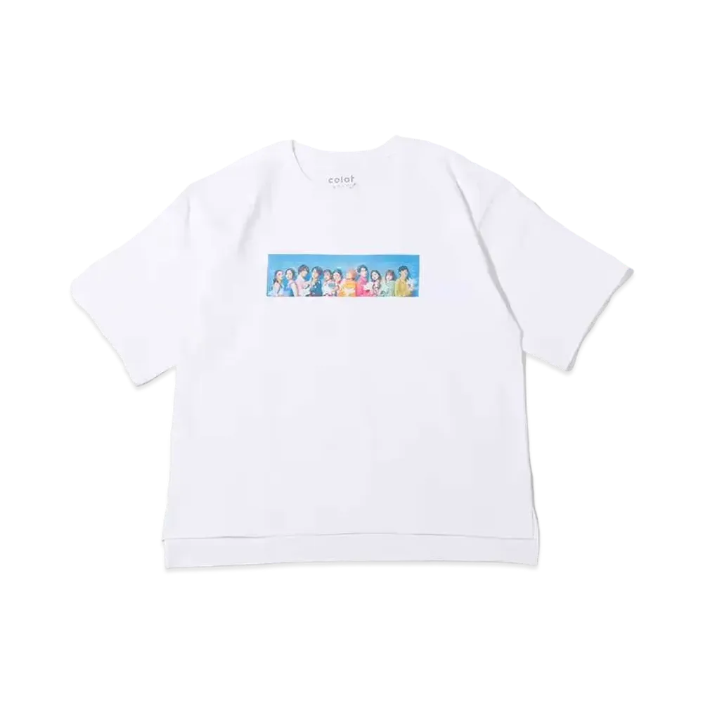 atmos pink Don'T Be Fooled By Rainbows And Wolves Member T-Shirt "White"