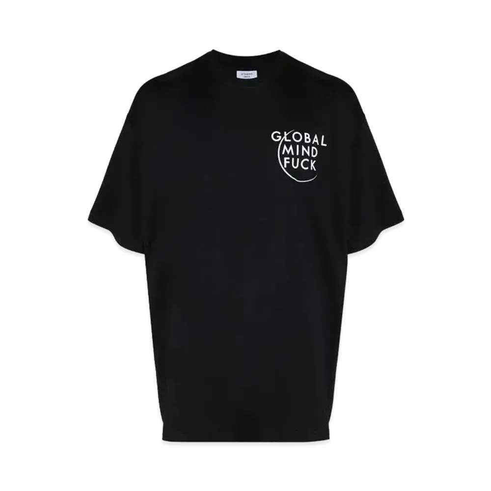 VETEMENTS Global Mind Tee "Black"