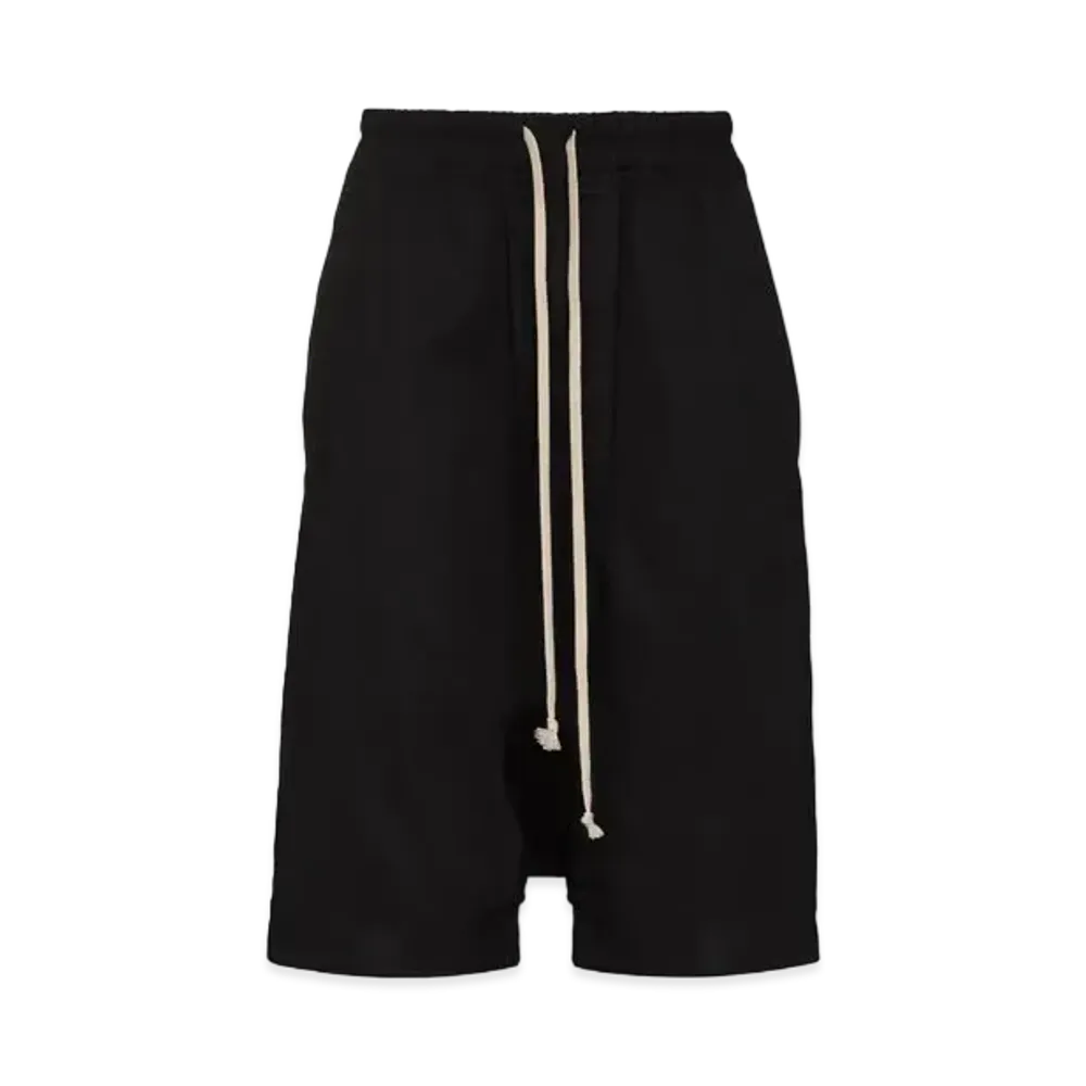 RICK OWENS Pod Saruel Truck Shorts "Black"